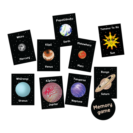 Te Ao Tukupū / The Universe - Matching Game