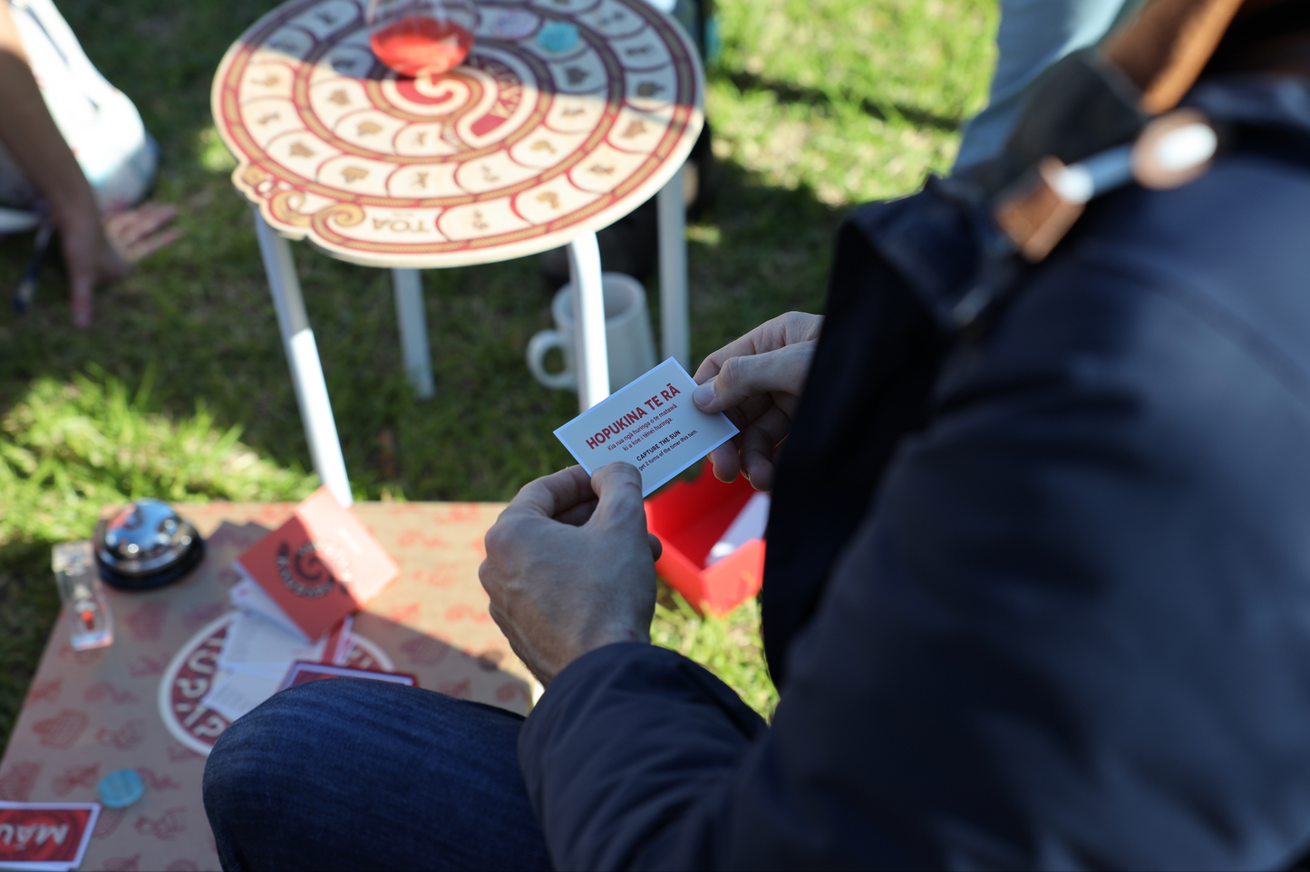 kaupapa game kura rēhia māori language board game tākaro Māori takaro maimoa creative hemi kelly kuruho wereta rosie remmerswaal play language revitalisation