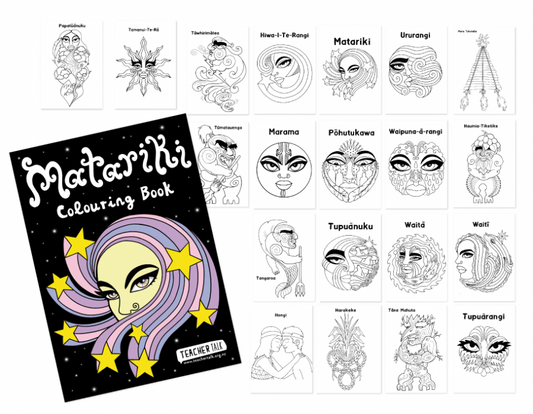 Matariki Colouring Book