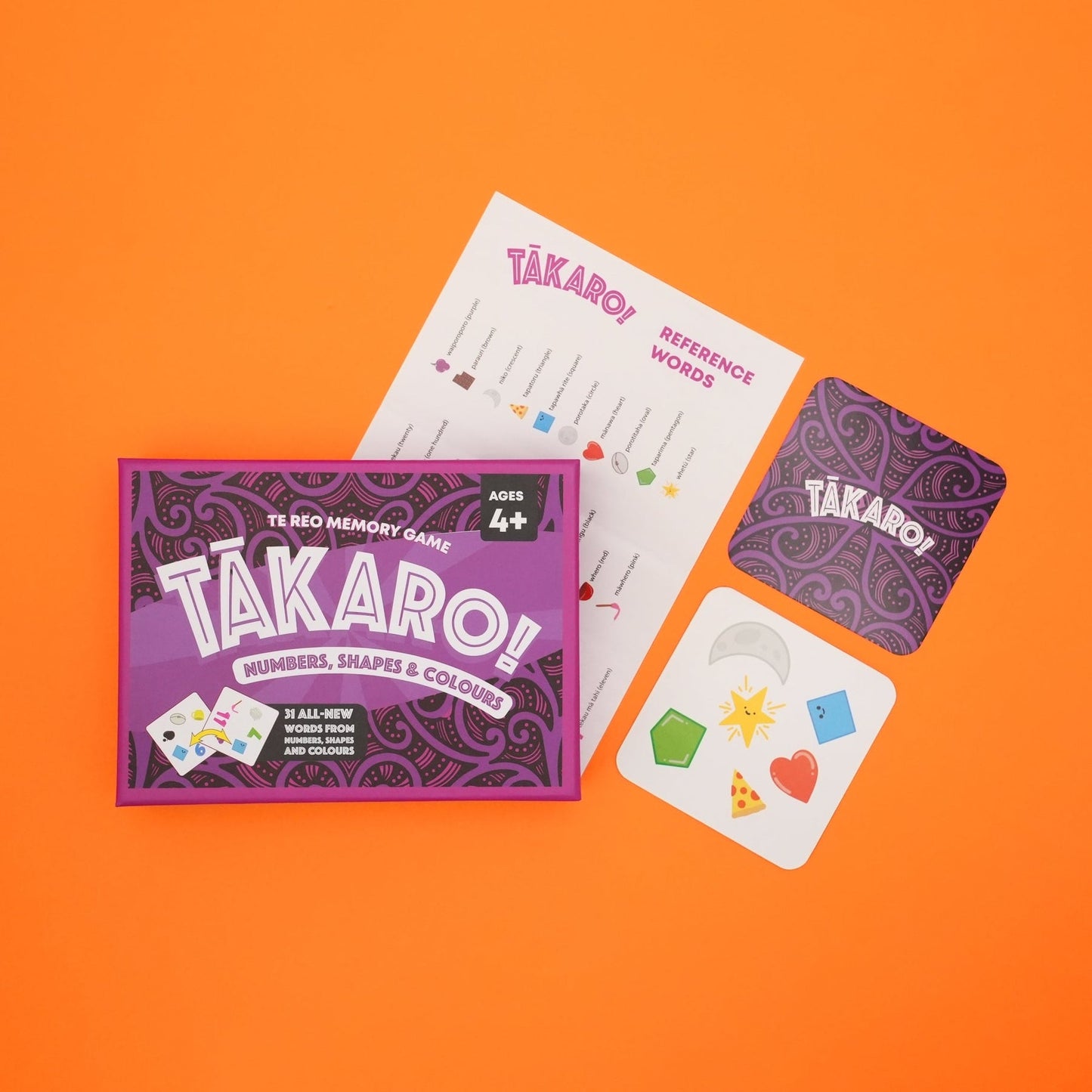 Tākaro - Numbers, Shapes & Colours
