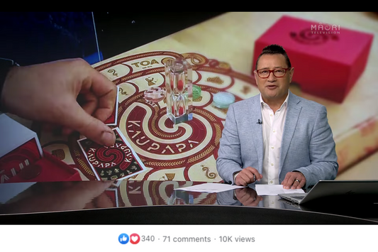 Te Ao Māori News: New board game 'Kaupapa' launches.