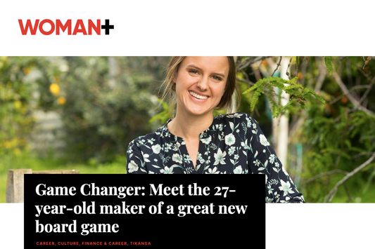 Woman Magazine: Game Changer - Meet the 27-year-old maker of a great new board game.