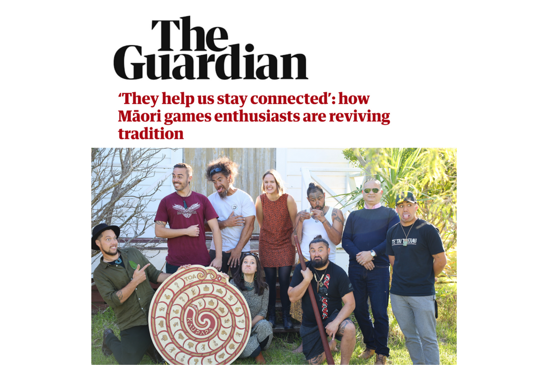 The Guardian: ‘They help us stay connected’: how Māori games enthusiasts are reviving tradition