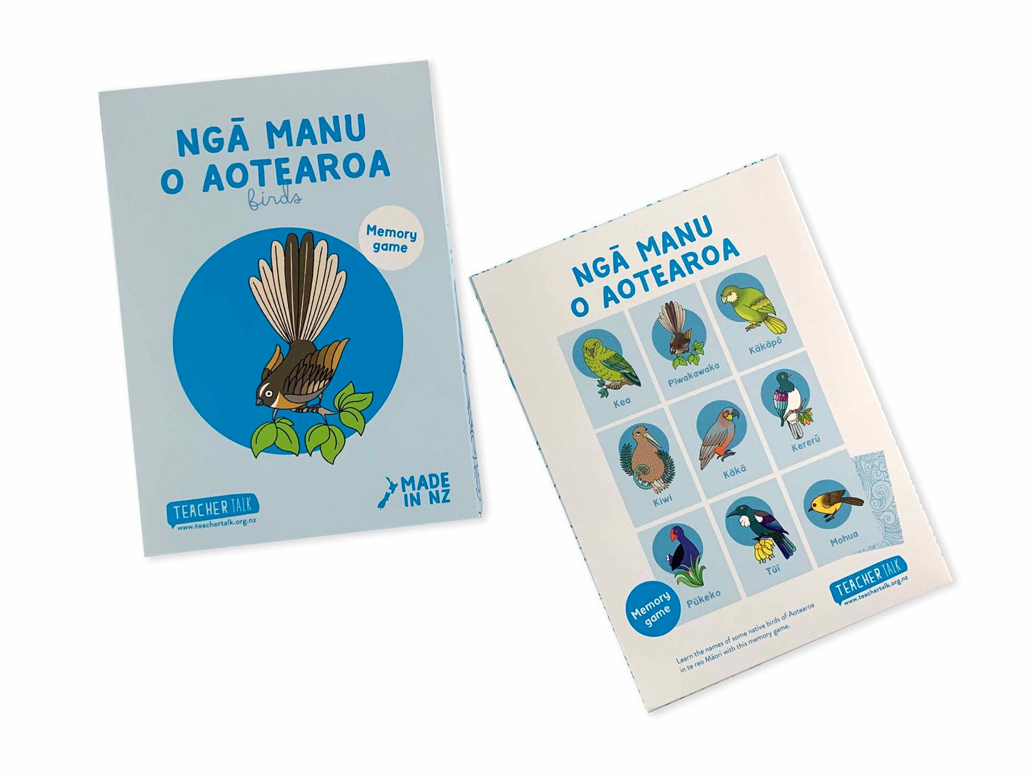 Ngā manu / Native Birds of Aotearoa - Matching Game