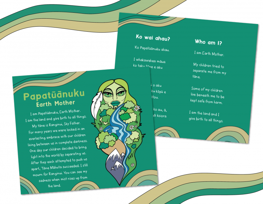 Large Atua Māori Guessing Game